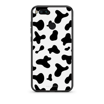 xiaomi mi aCow Print θήκη από τη Smartfits με σχέδιο στο πίσω μέρος και μαύρο περίβλημα | Smartphone case with colorful back and black bezels by Smartfits