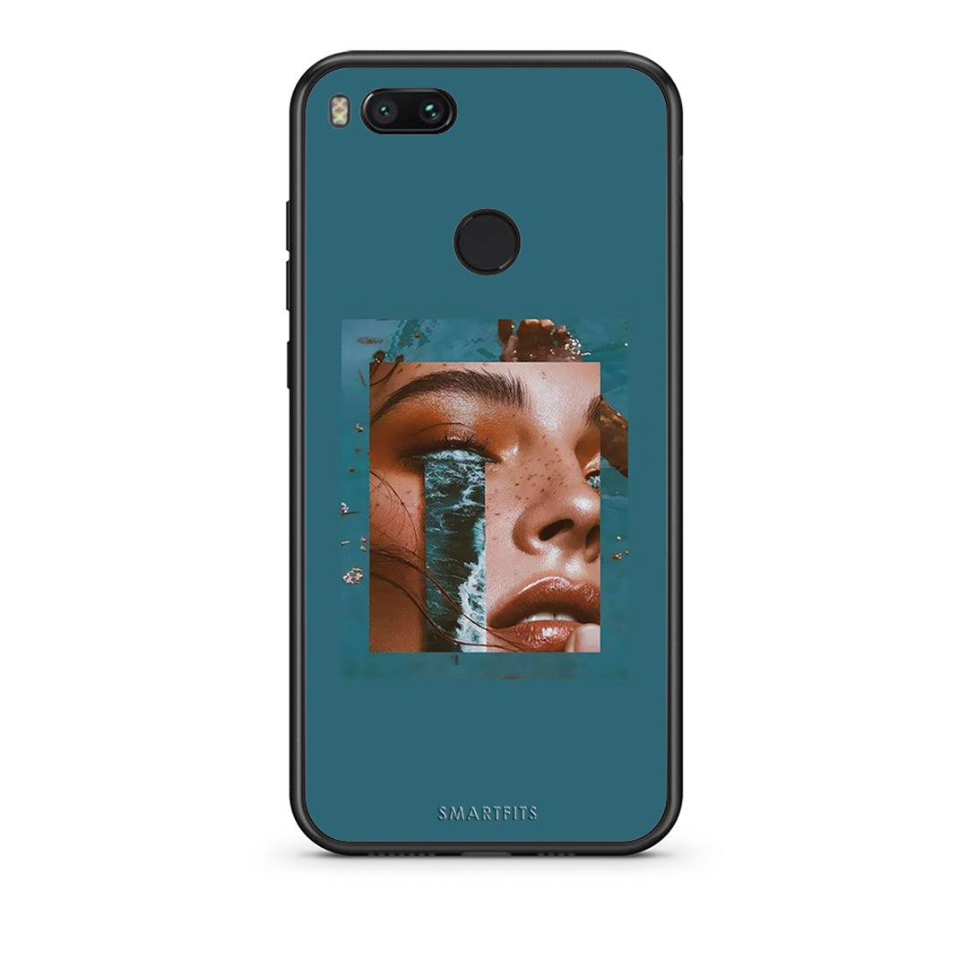 xiaomi mi aCry An Ocean θήκη από τη Smartfits με σχέδιο στο πίσω μέρος και μαύρο περίβλημα | Smartphone case with colorful back and black bezels by Smartfits
