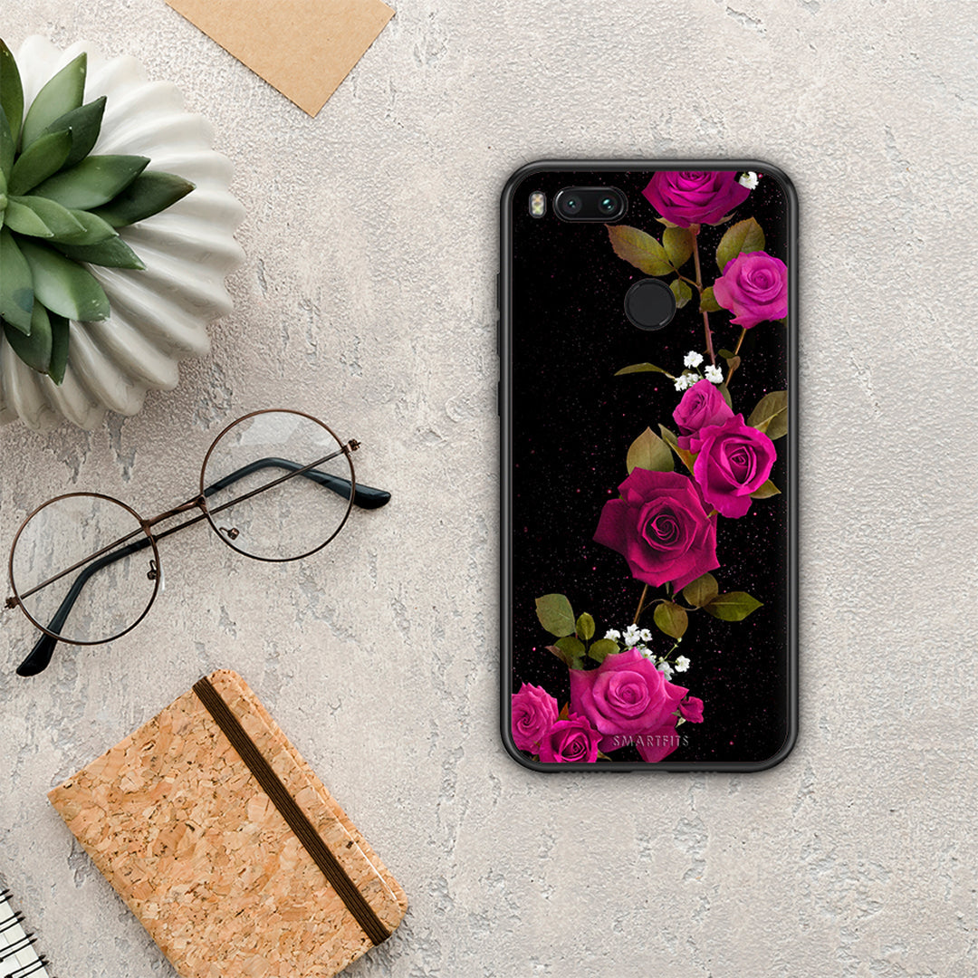 Flower Red Roses - Xiaomi Mi A1 θήκη