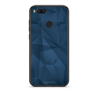 39 - xiaomi mi aBlue Abstract Geometric case, cover, bumper