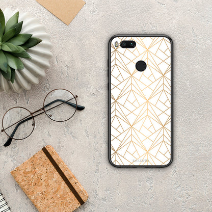 Geometric Luxury White - Xiaomi Mi A1 θήκη