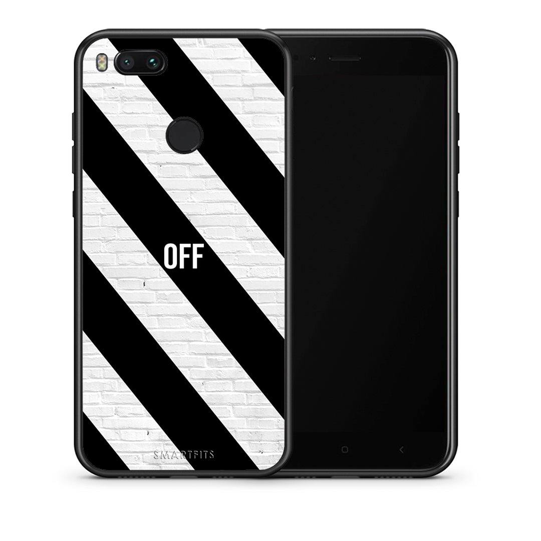 Θήκη Xiaomi Mi A1 Get Off από τη Smartfits με σχέδιο στο πίσω μέρος και μαύρο περίβλημα | Xiaomi Mi A1 Get Off case with colorful back and black bezels