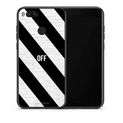 Θήκη Xiaomi Mi A1 Get Off από τη Smartfits με σχέδιο στο πίσω μέρος και μαύρο περίβλημα | Xiaomi Mi A1 Get Off case with colorful back and black bezels