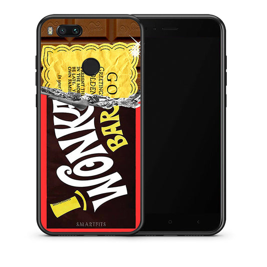 Θήκη Xiaomi Mi A1 Golden Ticket από τη Smartfits με σχέδιο στο πίσω μέρος και μαύρο περίβλημα | Xiaomi Mi A1 Golden Ticket case with colorful back and black bezels