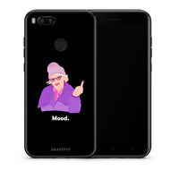 Thumbnail for Θήκη Xiaomi Mi A1 Grandma Mood Black από τη Smartfits με σχέδιο στο πίσω μέρος και μαύρο περίβλημα | Xiaomi Mi A1 Grandma Mood Black case with colorful back and black bezels