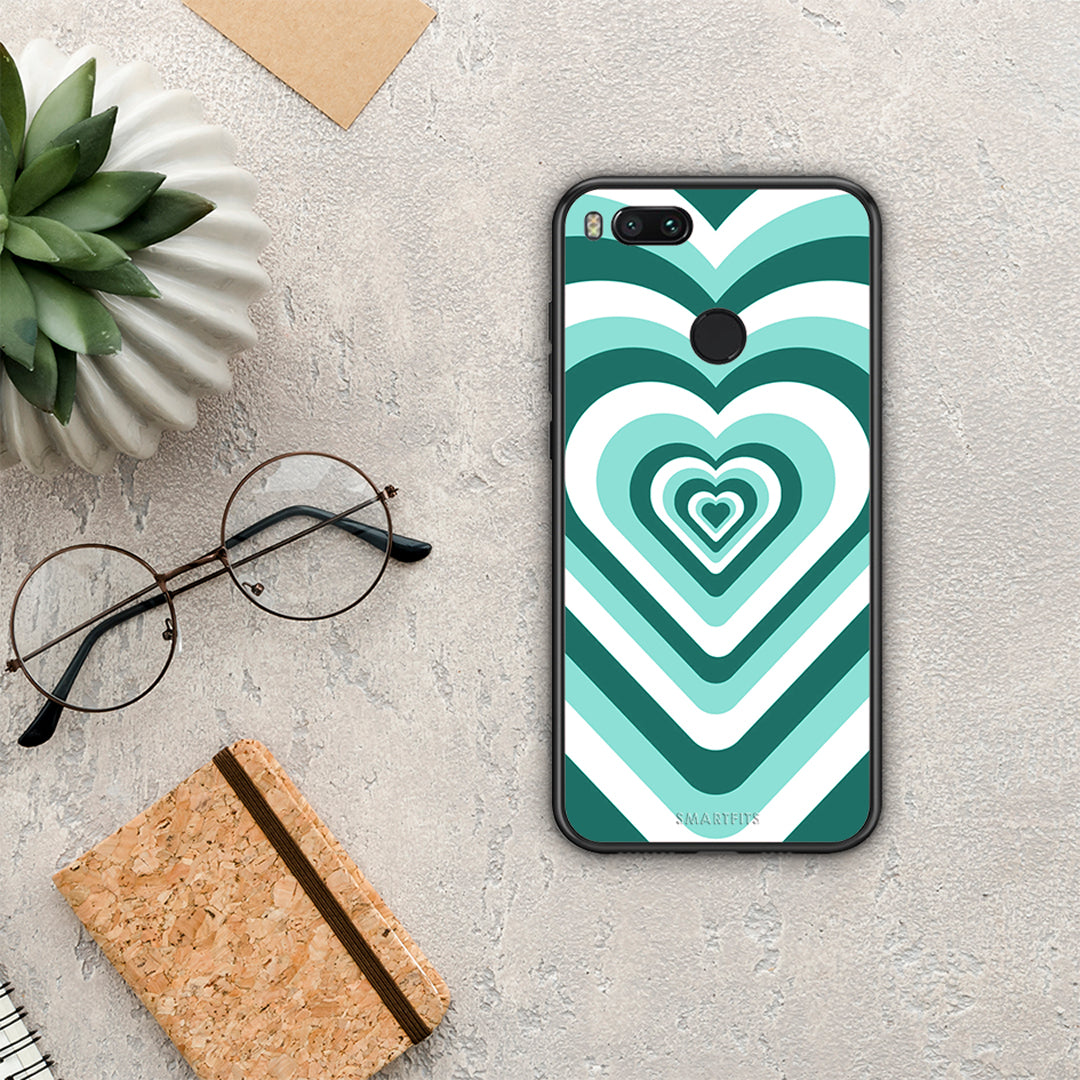 Green Hearts - Xiaomi Mi A1 θήκη