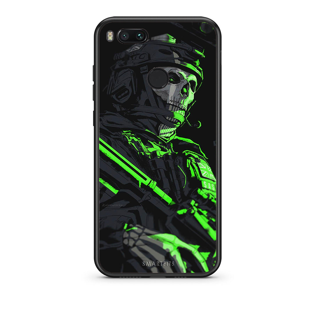 xiaomi mi aGreen Soldier Θήκη Αγίου Βαλεντίνου από τη Smartfits με σχέδιο στο πίσω μέρος και μαύρο περίβλημα | Smartphone case with colorful back and black bezels by Smartfits