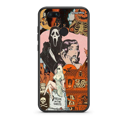 xiaomi mi aHalloween Collage Θήκη από τη Smartfits με σχέδιο στο πίσω μέρος και μαύρο περίβλημα | Smartphone case with colorful back and black bezels by Smartfits