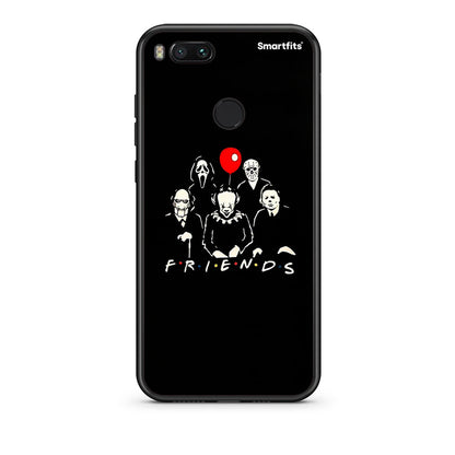 xiaomi mi aHalloween Friends Θήκη από τη Smartfits με σχέδιο στο πίσω μέρος και μαύρο περίβλημα | Smartphone case with colorful back and black bezels by Smartfits