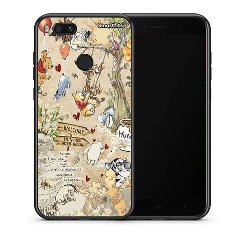 Θήκη Xiaomi Mi A1 Happy Friends από τη Smartfits με σχέδιο στο πίσω μέρος και μαύρο περίβλημα | Xiaomi Mi A1 Happy Friends case with colorful back and black bezels