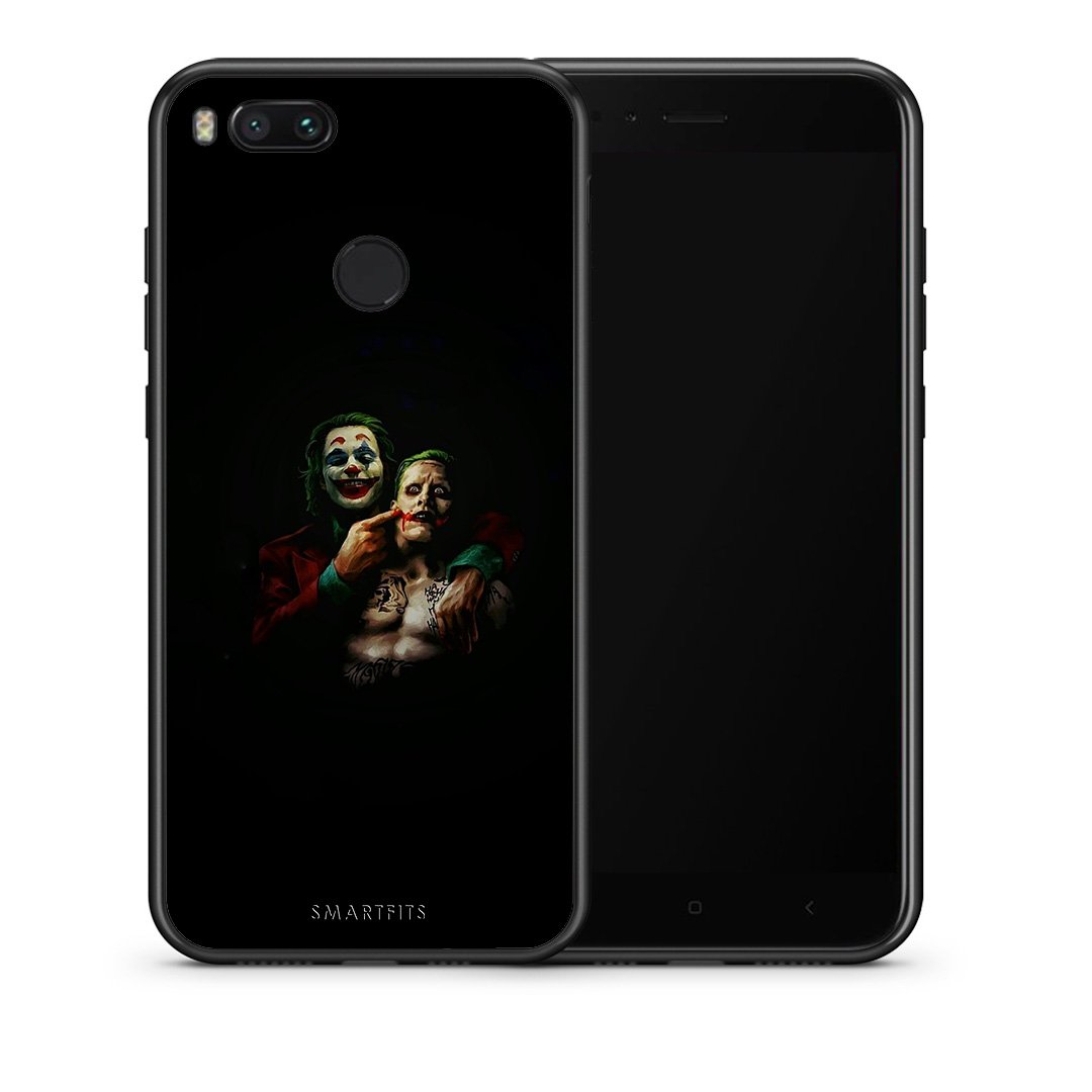 Θήκη Xiaomi Mi A1 Clown Hero από τη Smartfits με σχέδιο στο πίσω μέρος και μαύρο περίβλημα | Xiaomi Mi A1 Clown Hero case with colorful back and black bezels