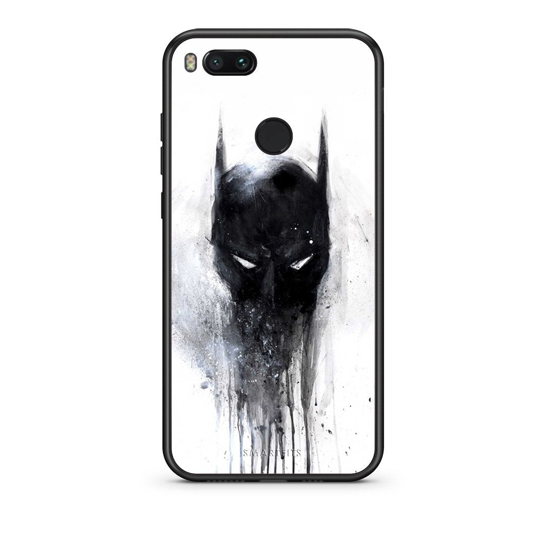 4 - xiaomi mi aPaint Bat Hero case, cover, bumper