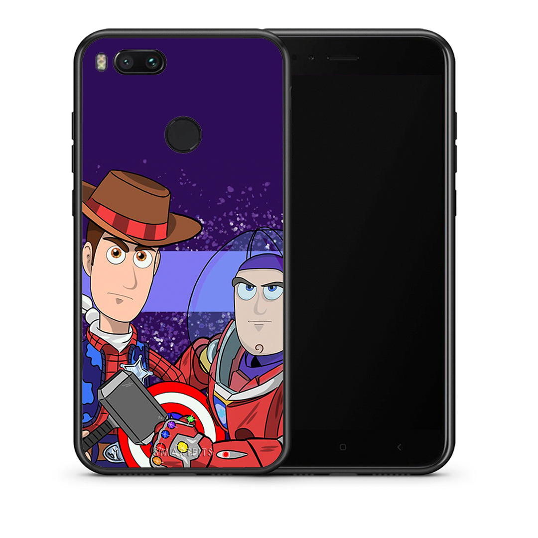 Θήκη Xiaomi Mi A1 Infinity Story από τη Smartfits με σχέδιο στο πίσω μέρος και μαύρο περίβλημα | Xiaomi Mi A1 Infinity Story case with colorful back and black bezels