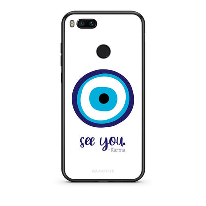 xiaomi mi aKarma Says θήκη από τη Smartfits με σχέδιο στο πίσω μέρος και μαύρο περίβλημα | Smartphone case with colorful back and black bezels by Smartfits