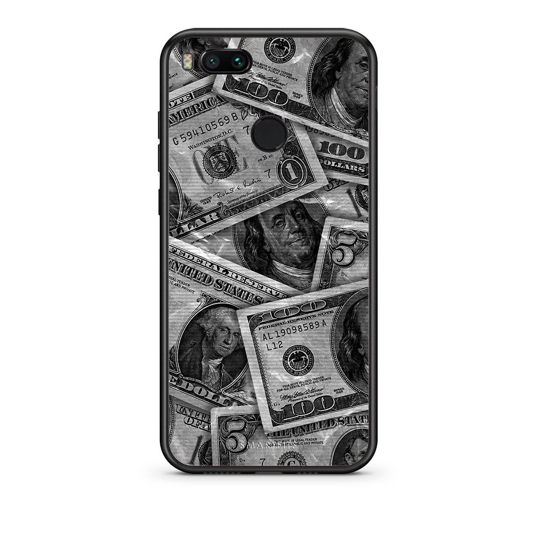 xiaomi mi aMoney Dollars θήκη από τη Smartfits με σχέδιο στο πίσω μέρος και μαύρο περίβλημα | Smartphone case with colorful back and black bezels by Smartfits
