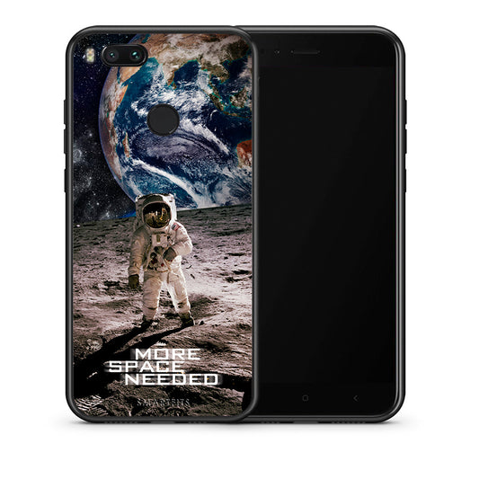 Θήκη Xiaomi Mi A1 More Space από τη Smartfits με σχέδιο στο πίσω μέρος και μαύρο περίβλημα | Xiaomi Mi A1 More Space case with colorful back and black bezels