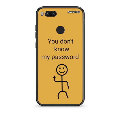 xiaomi mi aMy Password Θήκη από τη Smartfits με σχέδιο στο πίσω μέρος και μαύρο περίβλημα | Smartphone case with colorful back and black bezels by Smartfits