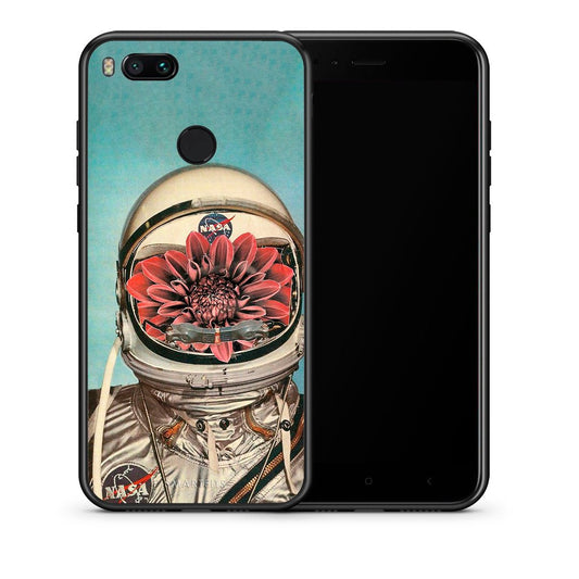 Θήκη Xiaomi Mi A1 Nasa Bloom από τη Smartfits με σχέδιο στο πίσω μέρος και μαύρο περίβλημα | Xiaomi Mi A1 Nasa Bloom case with colorful back and black bezels