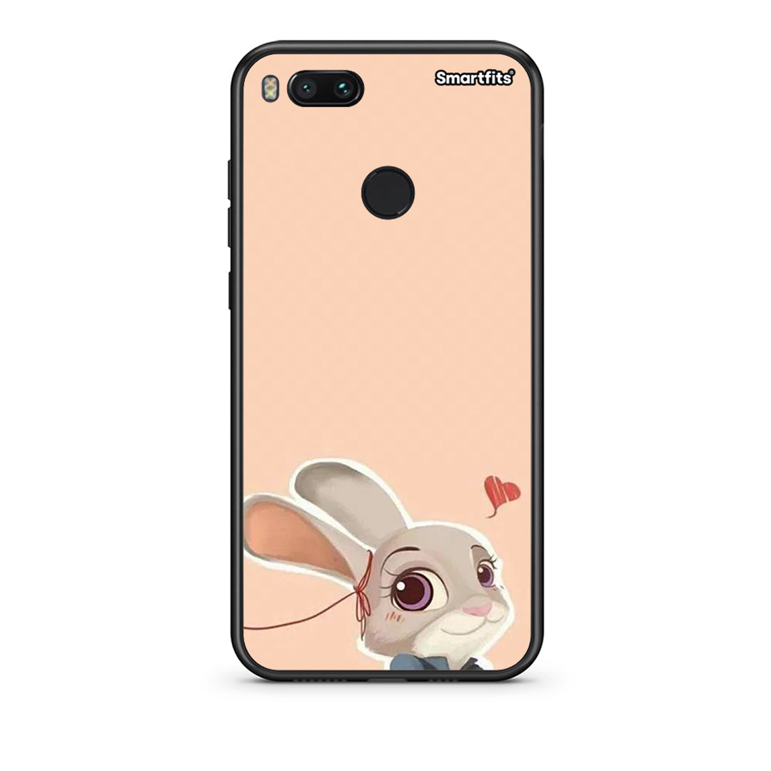 xiaomi mi aNick Wilde And Judy Hopps Love 2 θήκη από τη Smartfits με σχέδιο στο πίσω μέρος και μαύρο περίβλημα | Smartphone case with colorful back and black bezels by Smartfits