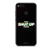 Thumbnail for xiaomi mi aOMG ShutUp θήκη από τη Smartfits με σχέδιο στο πίσω μέρος και μαύρο περίβλημα | Smartphone case with colorful back and black bezels by Smartfits