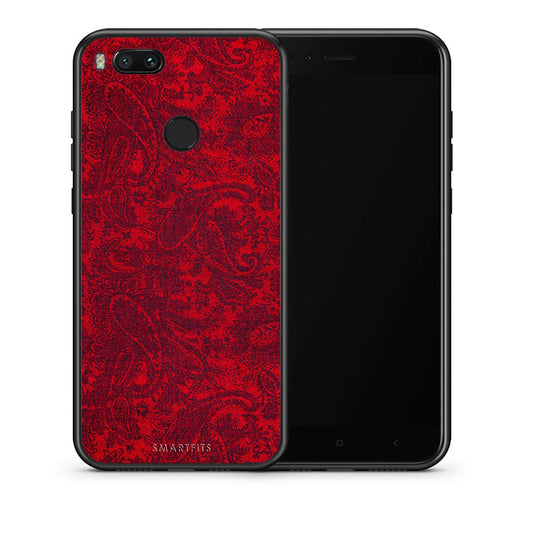 Θήκη Xiaomi Mi A1 Paisley Cashmere από τη Smartfits με σχέδιο στο πίσω μέρος και μαύρο περίβλημα | Xiaomi Mi A1 Paisley Cashmere case with colorful back and black bezels