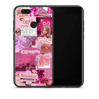 Thumbnail for Θήκη Αγίου Βαλεντίνου Xiaomi Mi A1 Pink Love από τη Smartfits με σχέδιο στο πίσω μέρος και μαύρο περίβλημα | Xiaomi Mi A1 Pink Love case with colorful back and black bezels