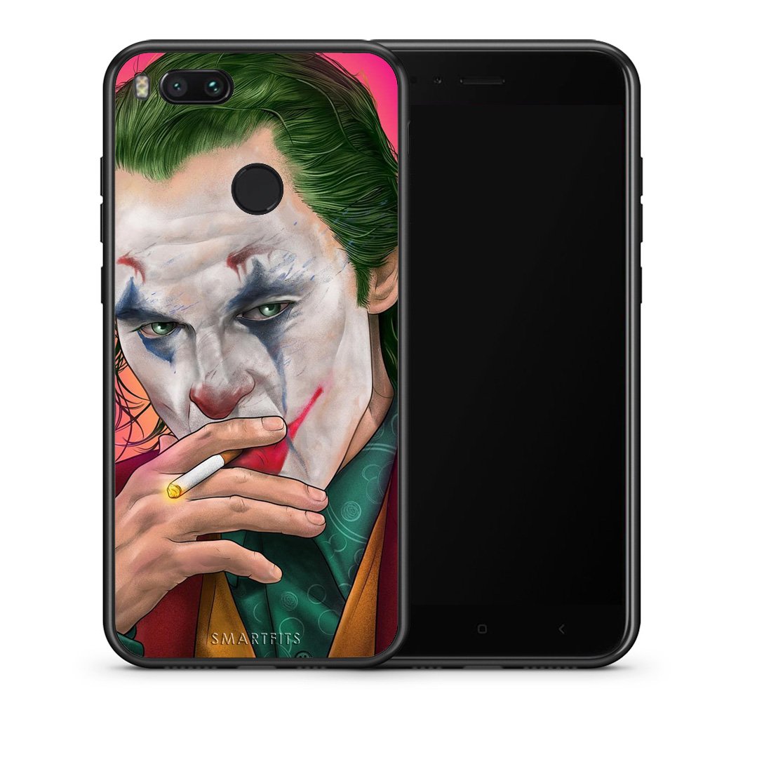 Θήκη Xiaomi Mi A1 JokesOnU PopArt από τη Smartfits με σχέδιο στο πίσω μέρος και μαύρο περίβλημα | Xiaomi Mi A1 JokesOnU PopArt case with colorful back and black bezels