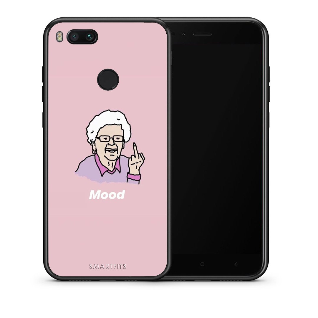 Θήκη Xiaomi Mi A1 Mood PopArt από τη Smartfits με σχέδιο στο πίσω μέρος και μαύρο περίβλημα | Xiaomi Mi A1 Mood PopArt case with colorful back and black bezels