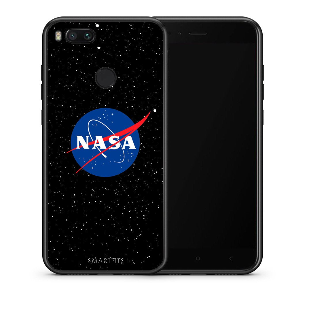 Θήκη Xiaomi Mi A1 NASA PopArt από τη Smartfits με σχέδιο στο πίσω μέρος και μαύρο περίβλημα | Xiaomi Mi A1 NASA PopArt case with colorful back and black bezels