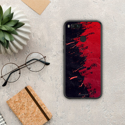 Red Paint - Xiaomi Mi A1 θήκη