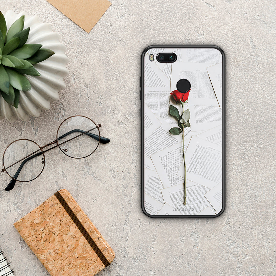 Red Rose - Xiaomi Mi A1 θήκη