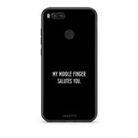 Thumbnail for xiaomi mi aSalute θήκη από τη Smartfits με σχέδιο στο πίσω μέρος και μαύρο περίβλημα | Smartphone case with colorful back and black bezels by Smartfits