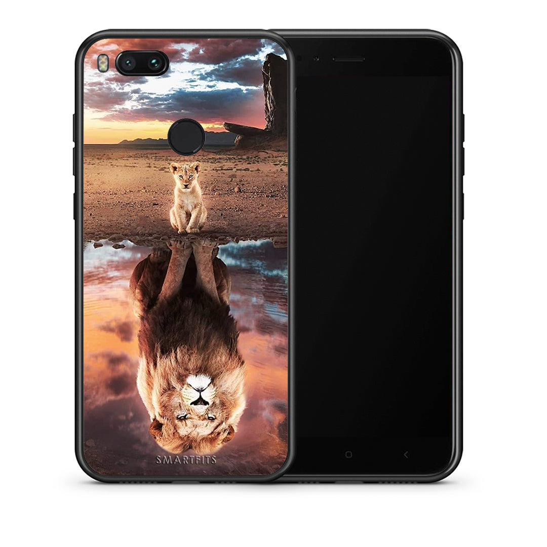 Θήκη Αγίου Βαλεντίνου Xiaomi Mi A1 Sunset Dreams από τη Smartfits με σχέδιο στο πίσω μέρος και μαύρο περίβλημα | Xiaomi Mi A1 Sunset Dreams case with colorful back and black bezels