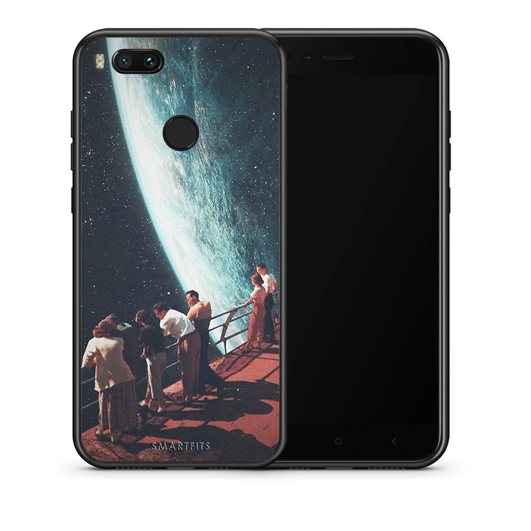 Θήκη Xiaomi Mi A1 Surreal View από τη Smartfits με σχέδιο στο πίσω μέρος και μαύρο περίβλημα | Xiaomi Mi A1 Surreal View case with colorful back and black bezels