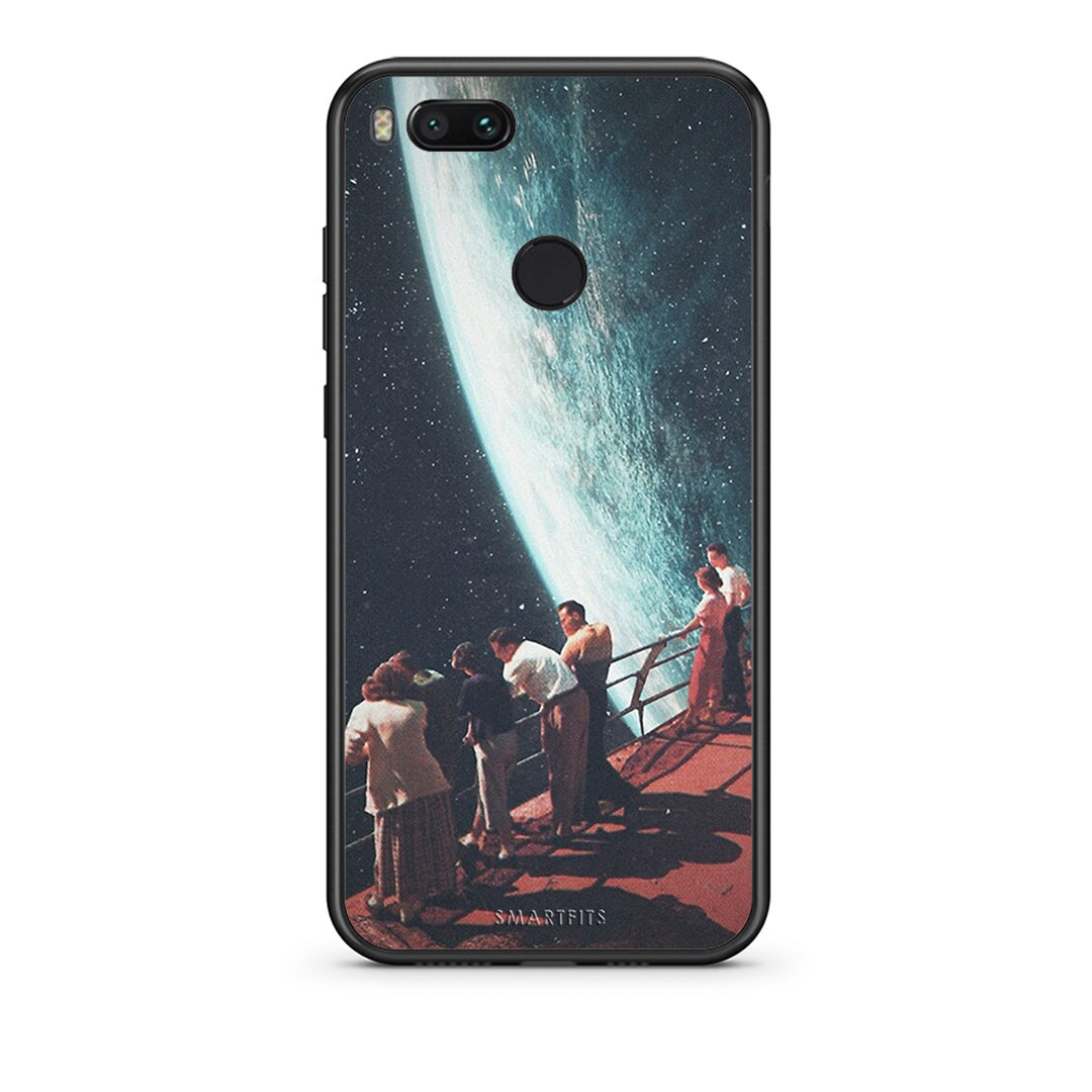 xiaomi mi aSurreal View θήκη από τη Smartfits με σχέδιο στο πίσω μέρος και μαύρο περίβλημα | Smartphone case with colorful back and black bezels by Smartfits