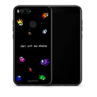 Thumbnail for Θήκη Xiaomi Mi A1 AFK Text από τη Smartfits με σχέδιο στο πίσω μέρος και μαύρο περίβλημα | Xiaomi Mi A1 AFK Text case with colorful back and black bezels