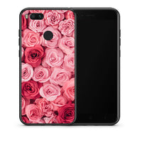 Thumbnail for Θήκη Xiaomi Mi A1 RoseGarden Valentine από τη Smartfits με σχέδιο στο πίσω μέρος και μαύρο περίβλημα | Xiaomi Mi A1 RoseGarden Valentine case with colorful back and black bezels
