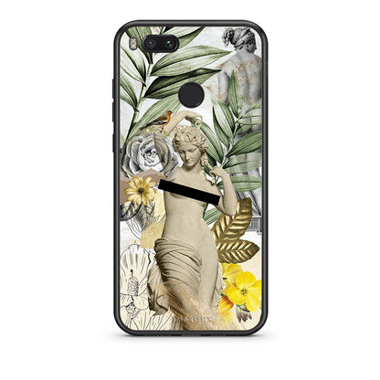 xiaomi mi aWoman Statue θήκη από τη Smartfits με σχέδιο στο πίσω μέρος και μαύρο περίβλημα | Smartphone case with colorful back and black bezels by Smartfits