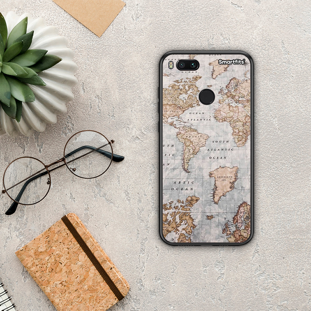 World Map - Xiaomi Mi A1 θήκη