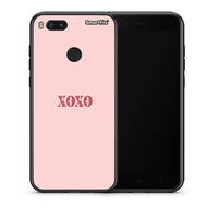 Thumbnail for Θήκη Xiaomi Mi A1 XOXO Love από τη Smartfits με σχέδιο στο πίσω μέρος και μαύρο περίβλημα | Xiaomi Mi A1 XOXO Love case with colorful back and black bezels