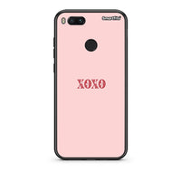 Thumbnail for xiaomi mi aXOXO Love θήκη από τη Smartfits με σχέδιο στο πίσω μέρος και μαύρο περίβλημα | Smartphone case with colorful back and black bezels by Smartfits