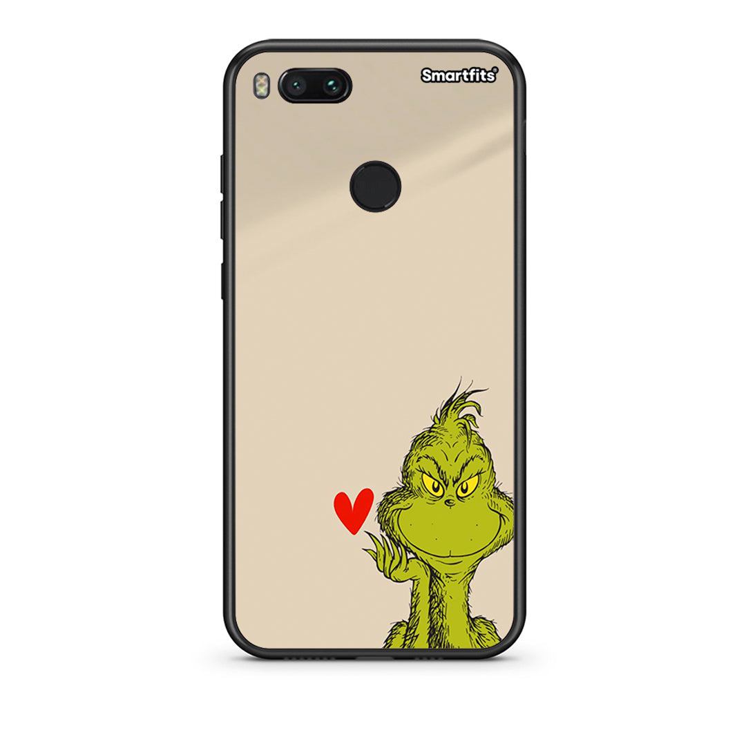 xiaomi mi aXmas Grinch θήκη από τη Smartfits με σχέδιο στο πίσω μέρος και μαύρο περίβλημα | Smartphone case with colorful back and black bezels by Smartfits