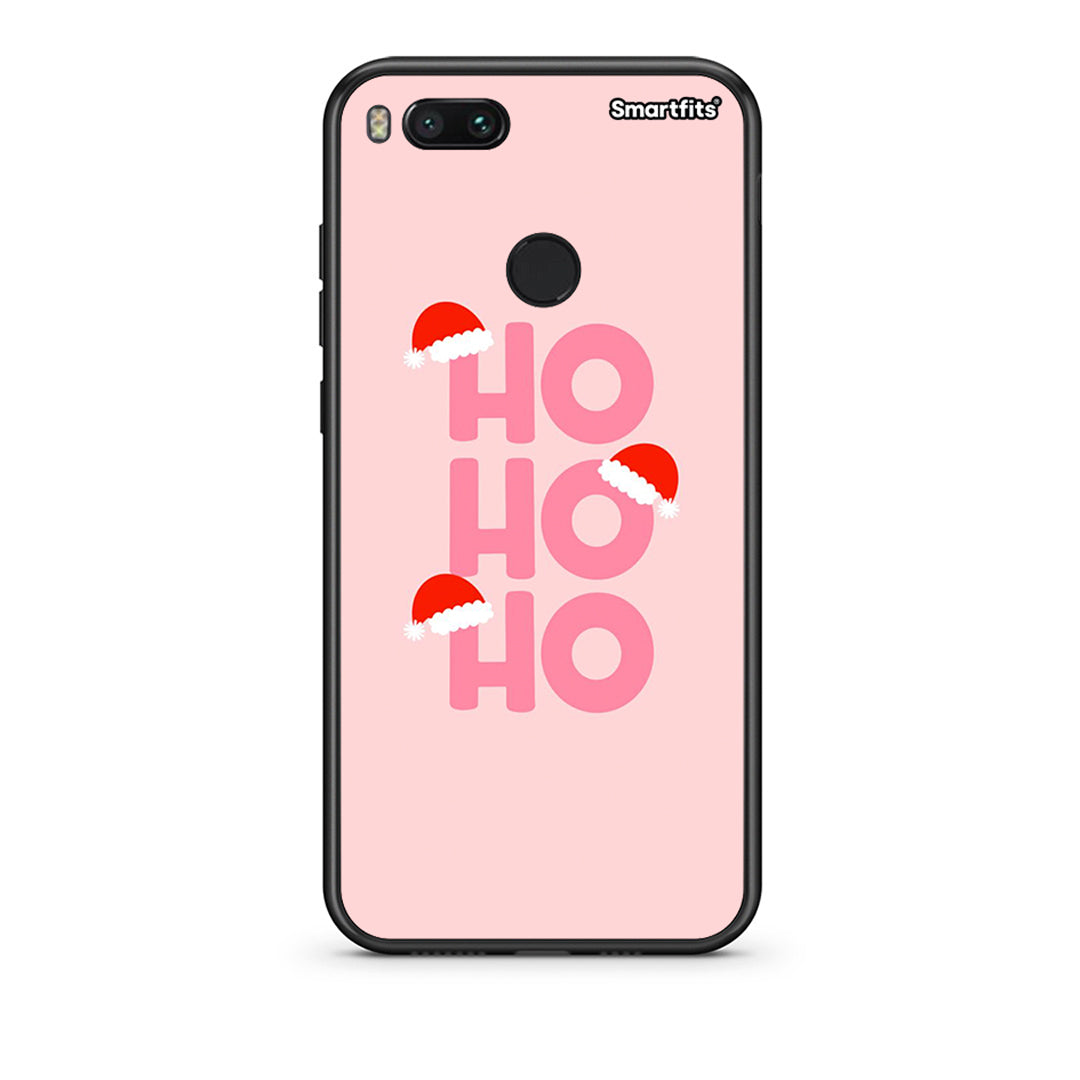 xiaomi mi aXmas Ho Ho Ho θήκη από τη Smartfits με σχέδιο στο πίσω μέρος και μαύρο περίβλημα | Smartphone case with colorful back and black bezels by Smartfits