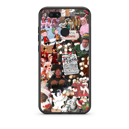 xiaomi mi aXmas Movies θήκη από τη Smartfits με σχέδιο στο πίσω μέρος και μαύρο περίβλημα | Smartphone case with colorful back and black bezels by Smartfits