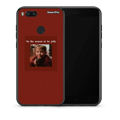 Θήκη Xiaomi Mi A1 Xmas Ultimate Spirit από τη Smartfits με σχέδιο στο πίσω μέρος και μαύρο περίβλημα | Xiaomi Mi A1 Xmas Ultimate Spirit case with colorful back and black bezels