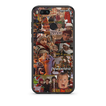 xiaomi mi aXmas Wishes θήκη από τη Smartfits με σχέδιο στο πίσω μέρος και μαύρο περίβλημα | Smartphone case with colorful back and black bezels by Smartfits