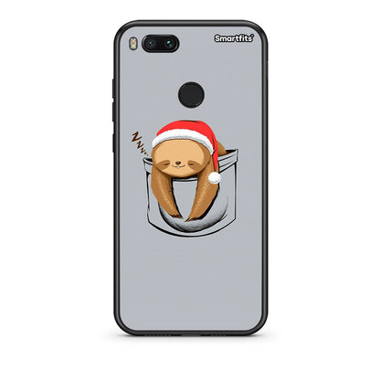 xiaomi mi aXmas Zzzz θήκη από τη Smartfits με σχέδιο στο πίσω μέρος και μαύρο περίβλημα | Smartphone case with colorful back and black bezels by Smartfits