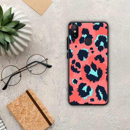 Animal Pink Leopard - Xiaomi Mi A2 θήκη