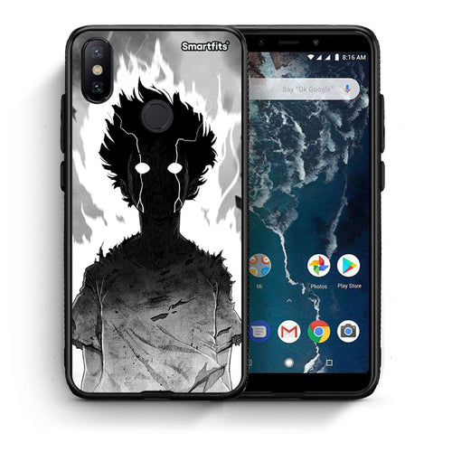 Θήκη Xiaomi Mi A2 Anime Boy από τη Smartfits με σχέδιο στο πίσω μέρος και μαύρο περίβλημα | Xiaomi Mi A2 Anime Boy case with colorful back and black bezels