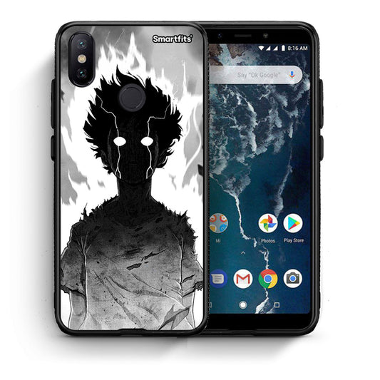 Θήκη Xiaomi Mi A2 Anime Boy από τη Smartfits με σχέδιο στο πίσω μέρος και μαύρο περίβλημα | Xiaomi Mi A2 Anime Boy case with colorful back and black bezels